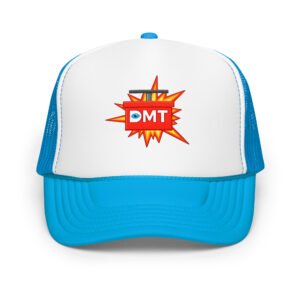 DMT Foam Trucker Cap – Psychedelic Unisex Hat | DMT TNT Explosion/Mind Expanding Clothes