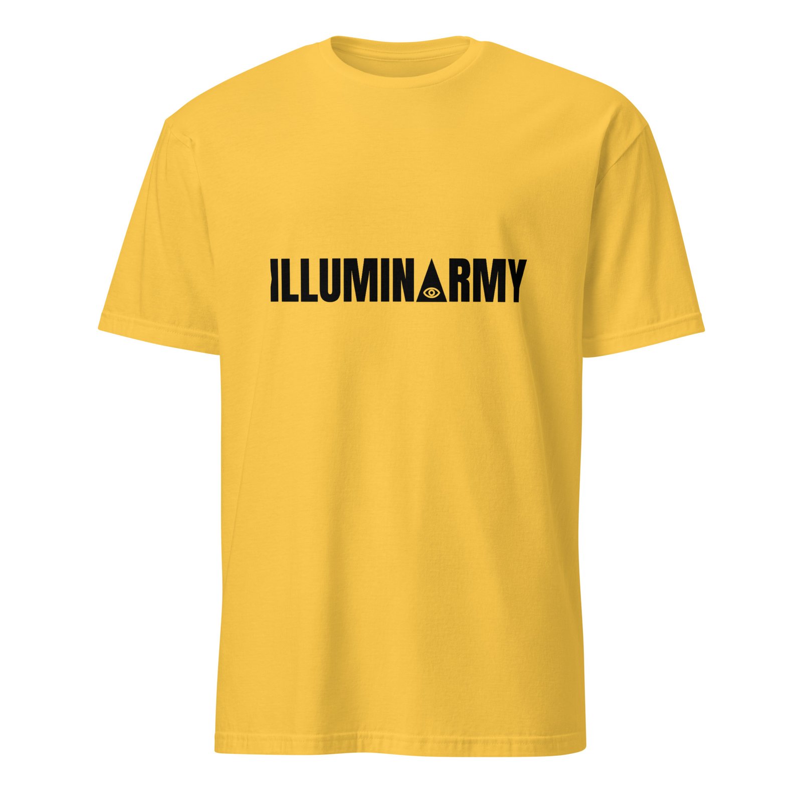 Illuminarmy T-Shirt – Unisex 100% Cotton Illuminati Tee | Inspirational Activist Clothes (Black Text) - Image 21