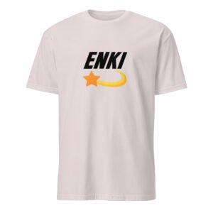 Enki T-Shirt - Unisex 100% Cotton Tee | Mind Expanding Ancient Activist Clothes (Black Text)