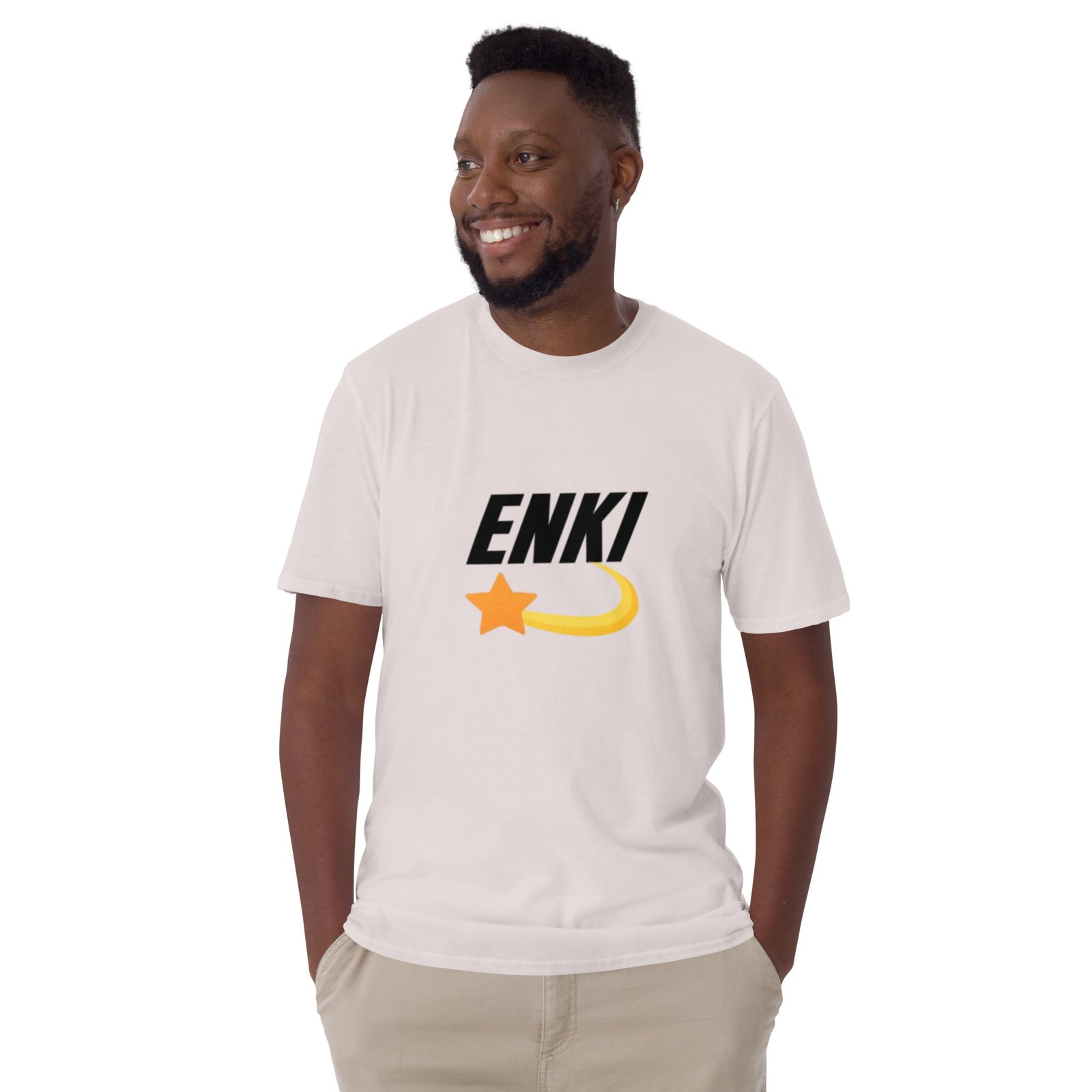 Enki T-Shirt - Unisex 100% Cotton Tee | Mind Expanding Ancient Activist Clothes (Black Text) - Image 3