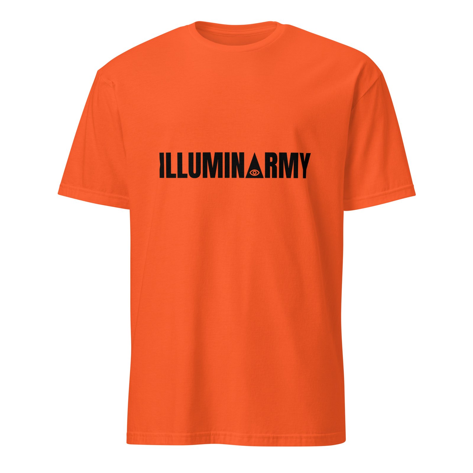 Illuminarmy T-Shirt – Unisex 100% Cotton Illuminati Tee | Inspirational Activist Clothes (Black Text) - Image 17