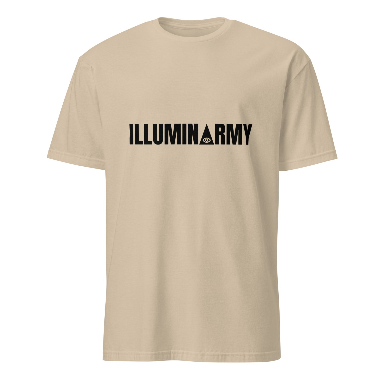 Illuminarmy T-Shirt – Unisex 100% Cotton Illuminati Tee | Inspirational Activist Clothes (Black Text) - Image 19