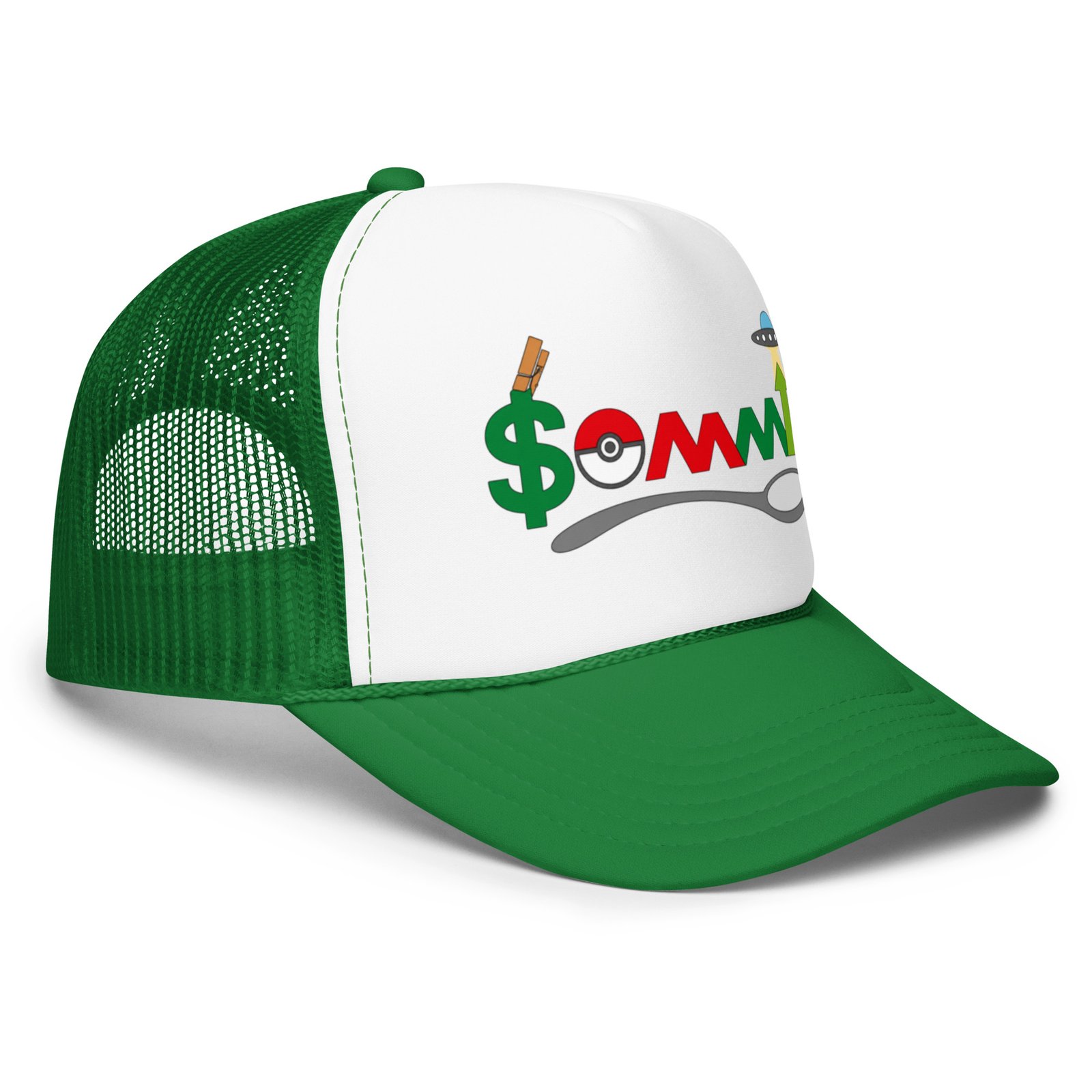 Your Friend Sommi Foam Trucker Cap – Unisex Crypto Hat | Mind Expanding Clothes - Image 31