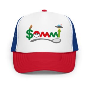 Your Friend Sommi Foam Trucker Cap – Unisex Crypto Hat | Mind Expanding Clothes