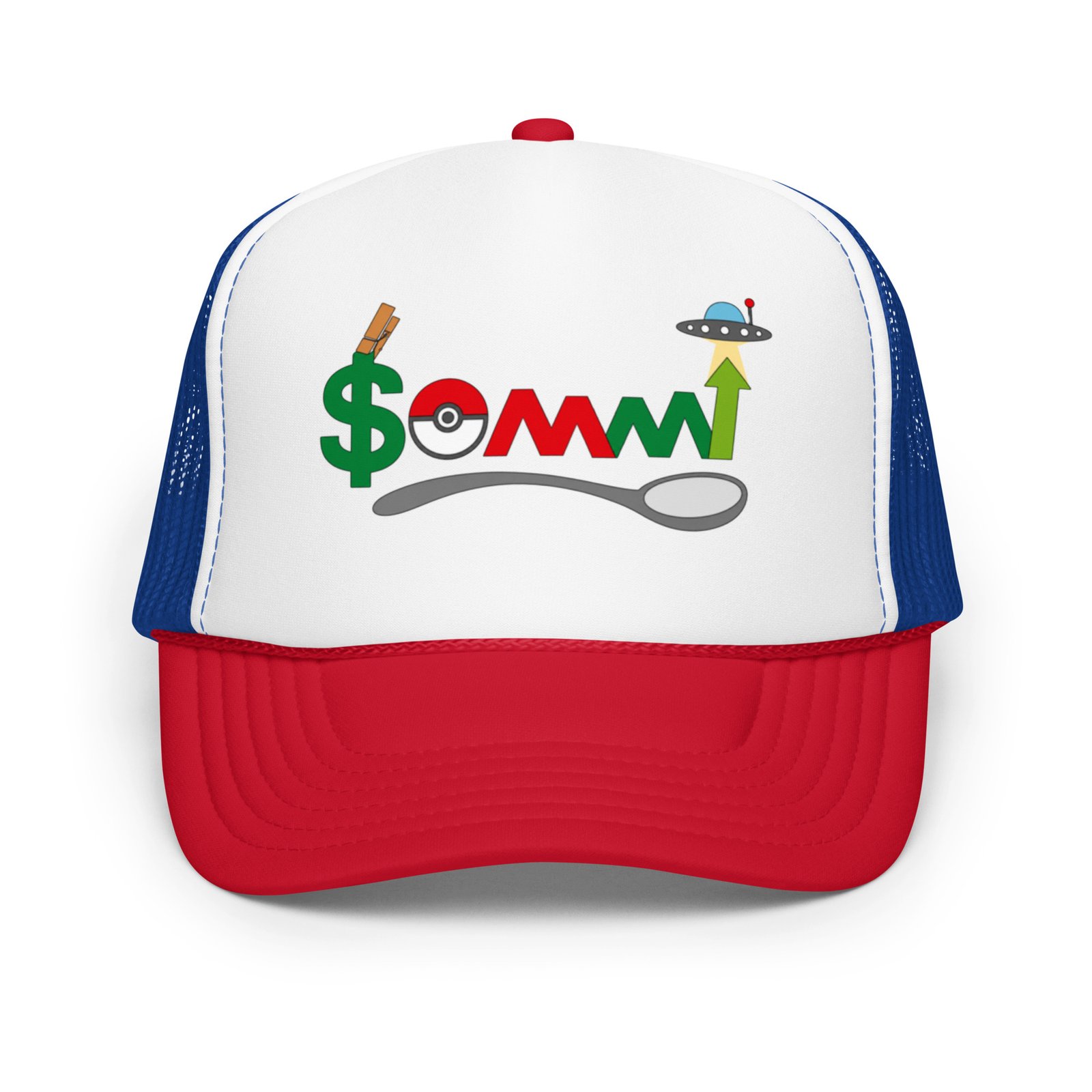 Your Friend Sommi Foam Trucker Cap – Unisex Crypto Hat | Mind Expanding Clothes