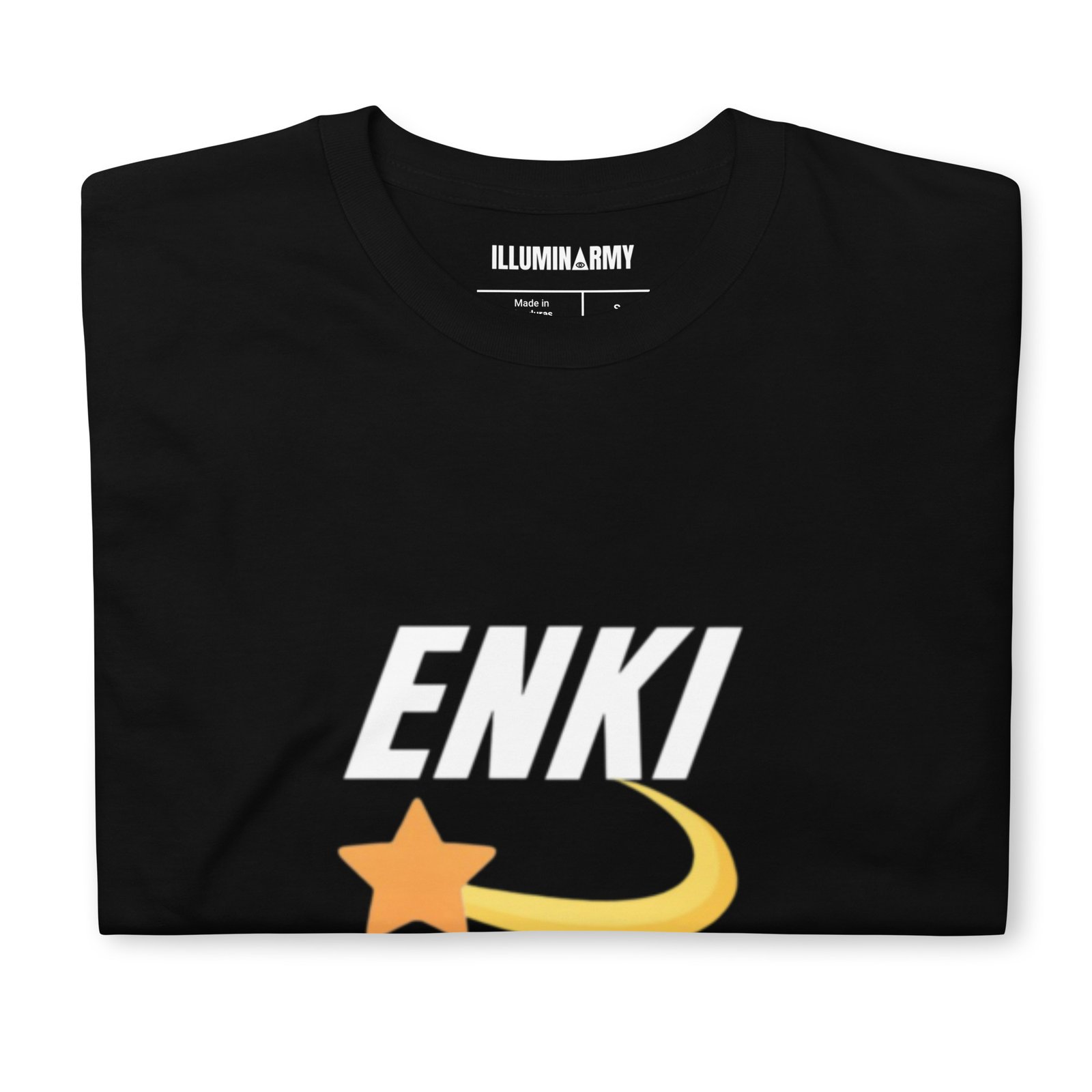 Enki T-Shirt - Unisex 100% Cotton Tee | Mind Expanding Ancient Activist Clothes (White Text) - Image 4