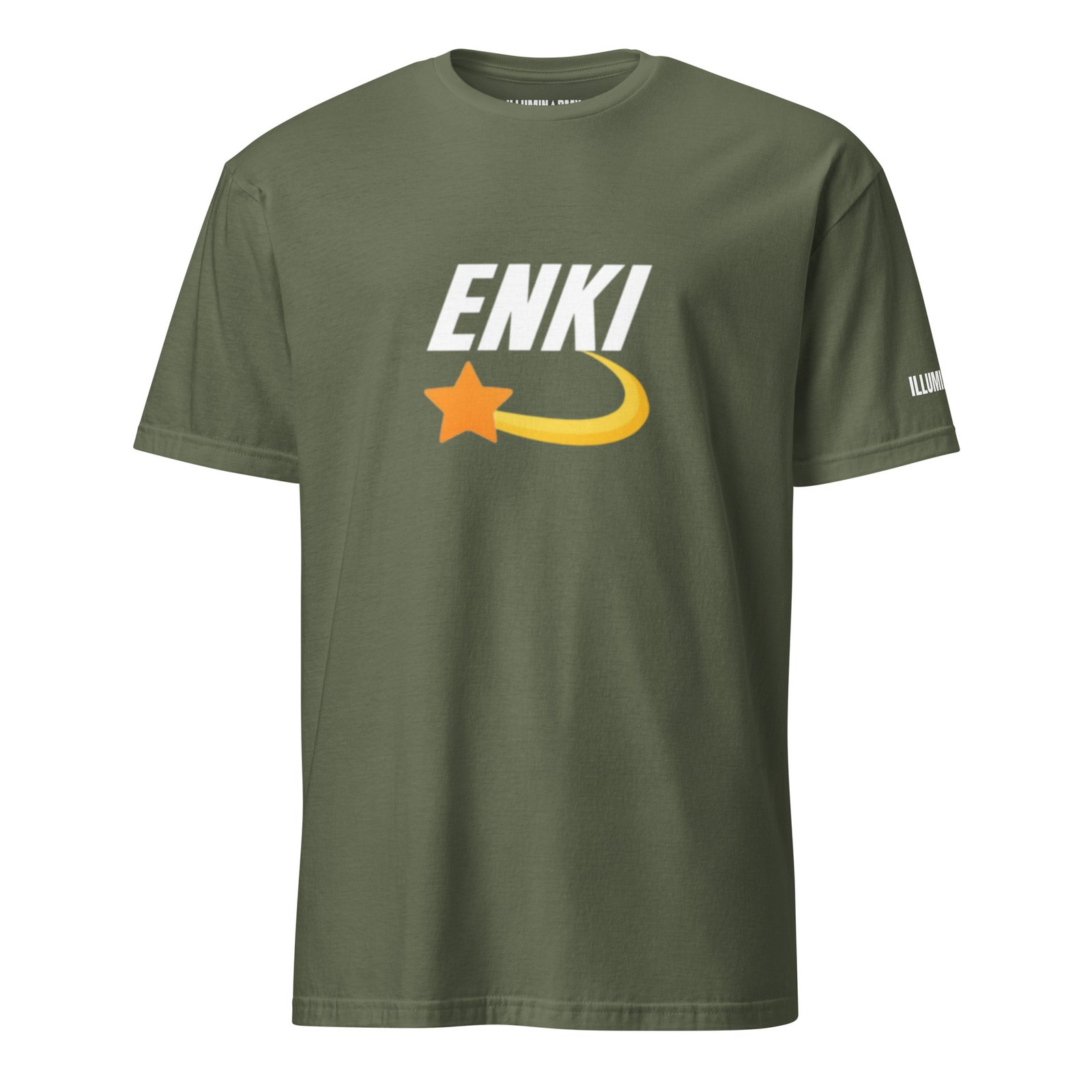 Enki T-Shirt - Unisex 100% Cotton Tee | Mind Expanding Ancient Activist Clothes (White Text) - Image 13