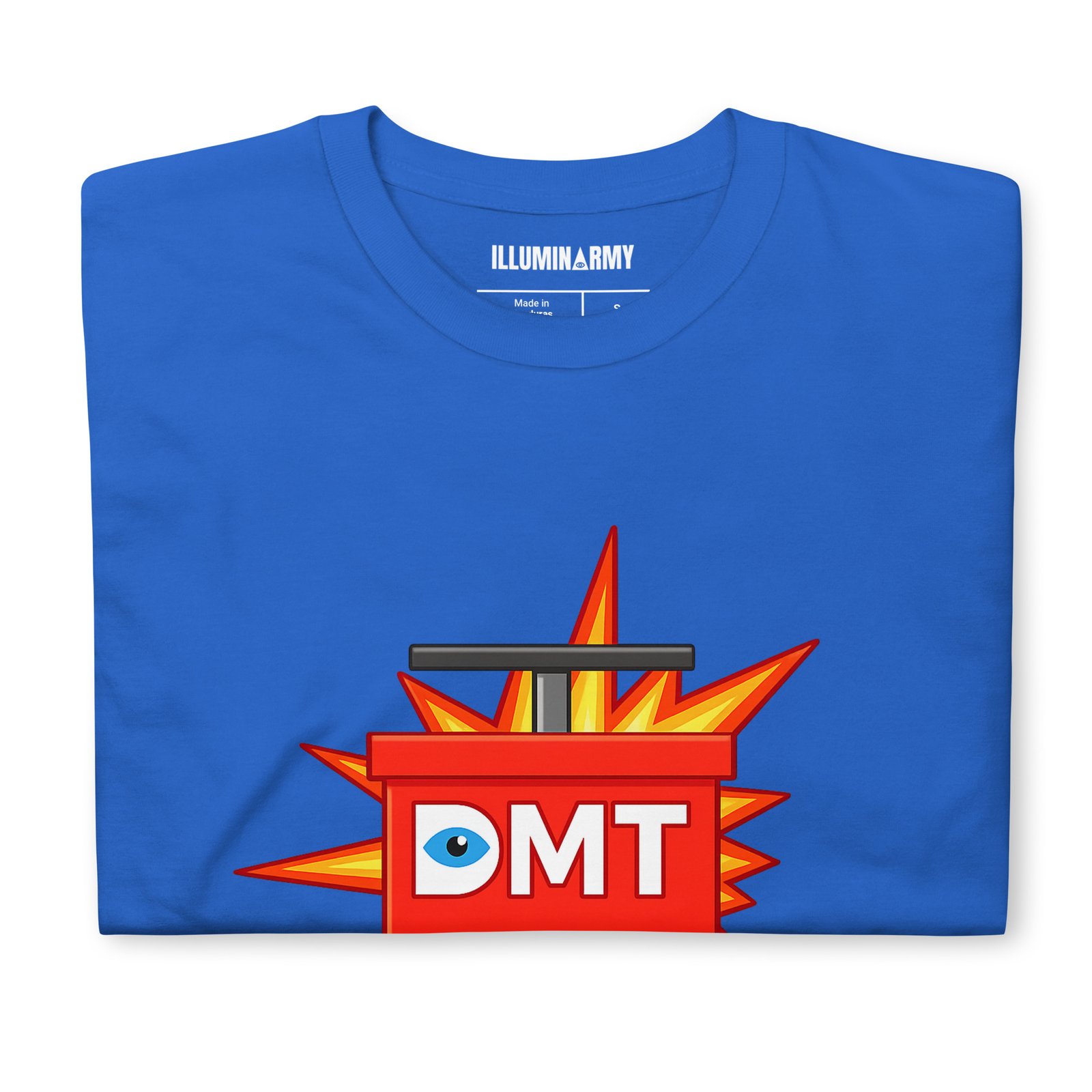 DMT T-Shirt – Unisex 100% Cotton Psychedelic Tee | DMT TNT Explosion/Mind Expanding Clothes - Image 4