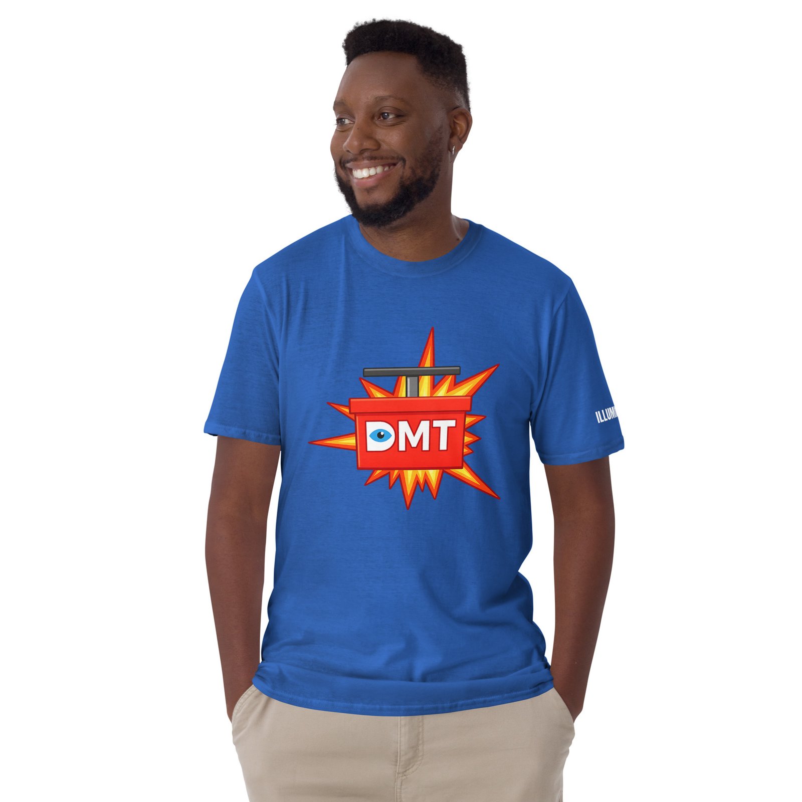 DMT T-Shirt – Unisex 100% Cotton Psychedelic Tee | DMT TNT Explosion/Mind Expanding Clothes - Image 5