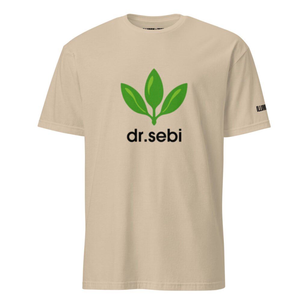 Dr. Sebi T-Shirt - Unisex 100% Cotton Inspirational Tee | Herbalist Clothes (Black Text)