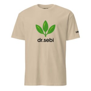 Dr. Sebi T-Shirt - Unisex 100% Cotton Inspirational Tee | Herbalist Clothes (Black Text)