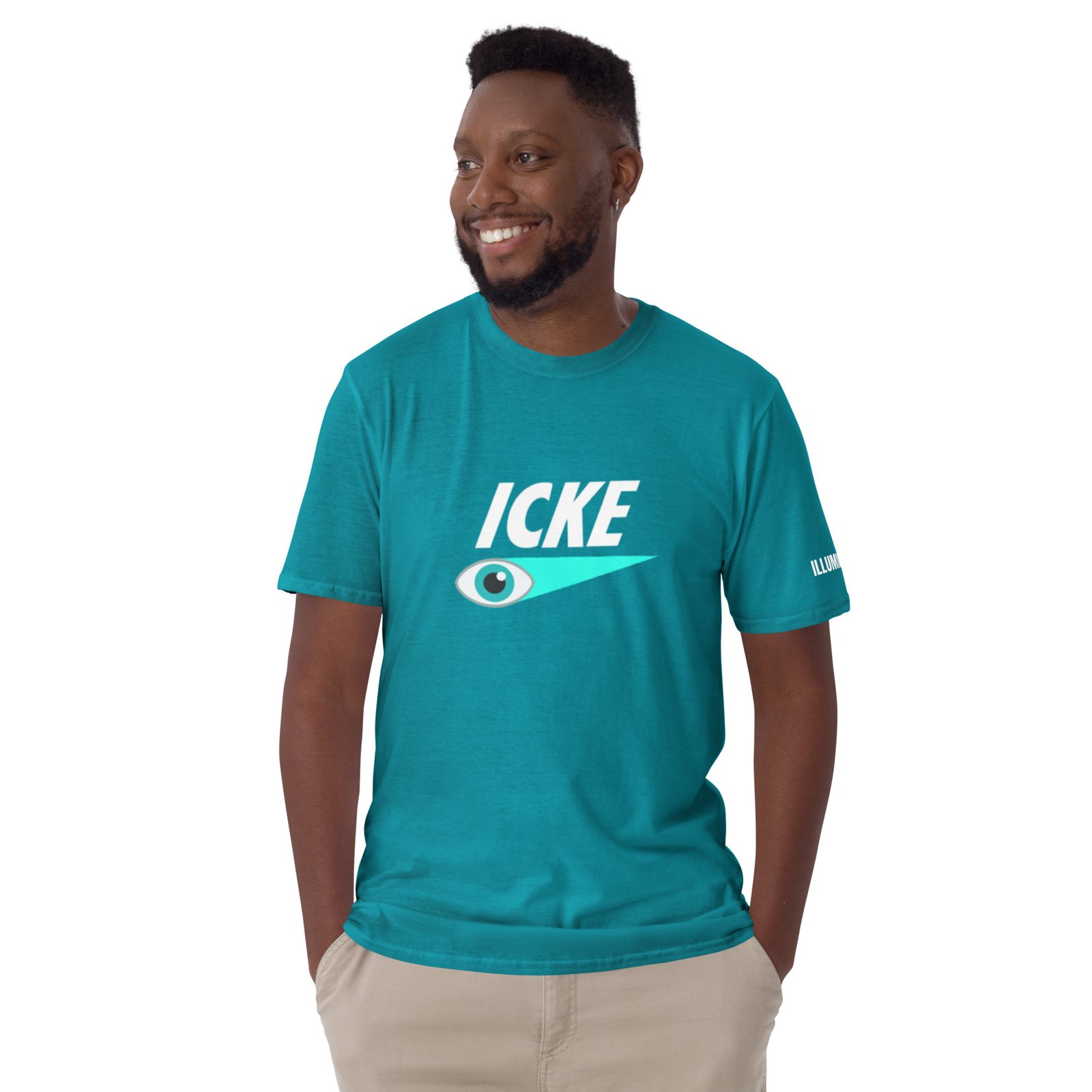 David Icke T-Shirt - Unisex 100% Cotton Tee | Mind Expanding Activist Clothes (White Text) - Image 5