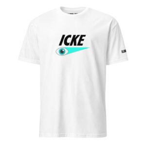 David Icke T-Shirt - Unisex 100% Cotton Tee | Mind Expanding Activist Clothes (Black Text)