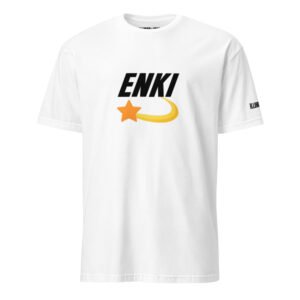 Enki T-Shirt - Unisex 100% Cotton Tee | Mind Expanding Ancient Activist Clothes (Black Text)