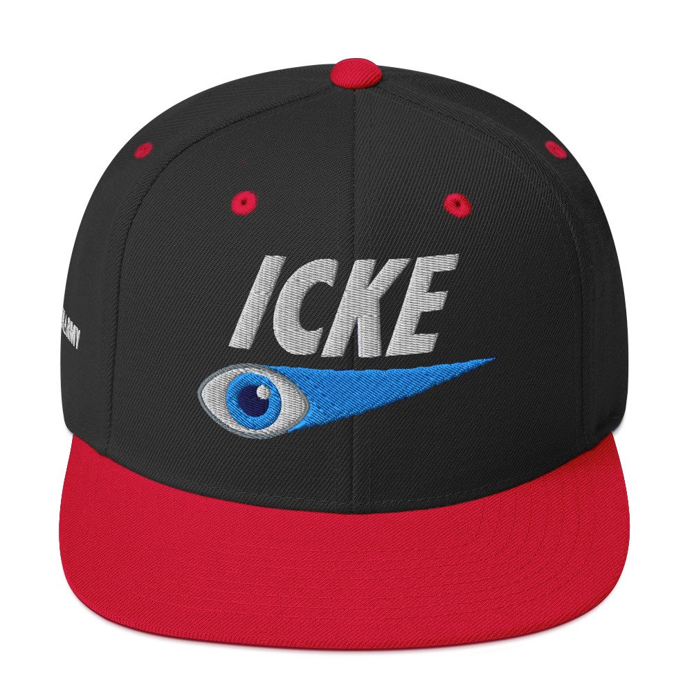 David Icke Snapback Cap – Inspirational Hat Unisex | Mind Expanding Activist Clothes (White Text) - Image 21