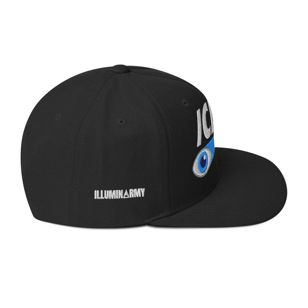 David Icke Snapback Cap – Inspirational Hat Unisex | Mind Expanding Activist Clothes (White Text) - Image 12