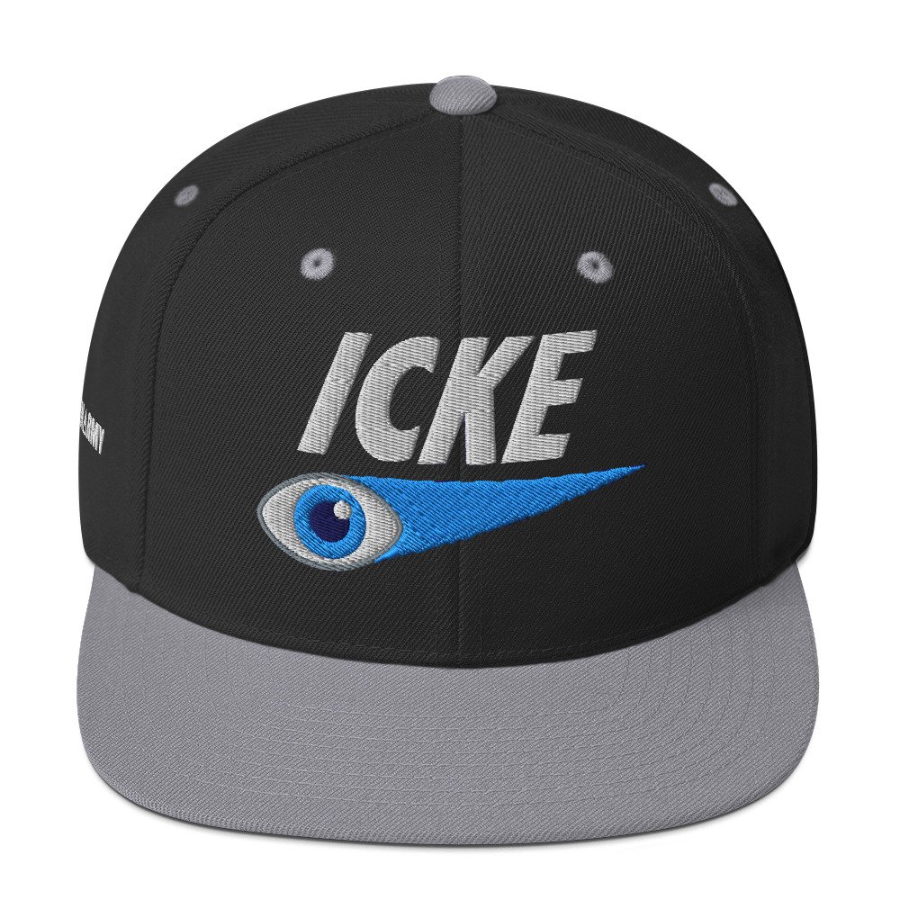 David Icke Snapback Cap – Inspirational Hat Unisex | Mind Expanding Activist Clothes (White Text) - Image 17