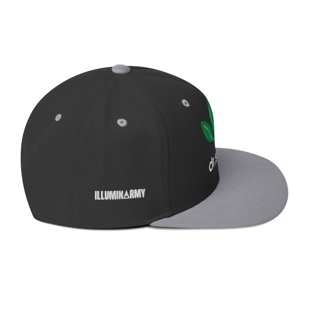 Dr. Sebi Snapback Cap – Inspirational Unisex Hat | Herbalist Clothes (White Text) - Image 28