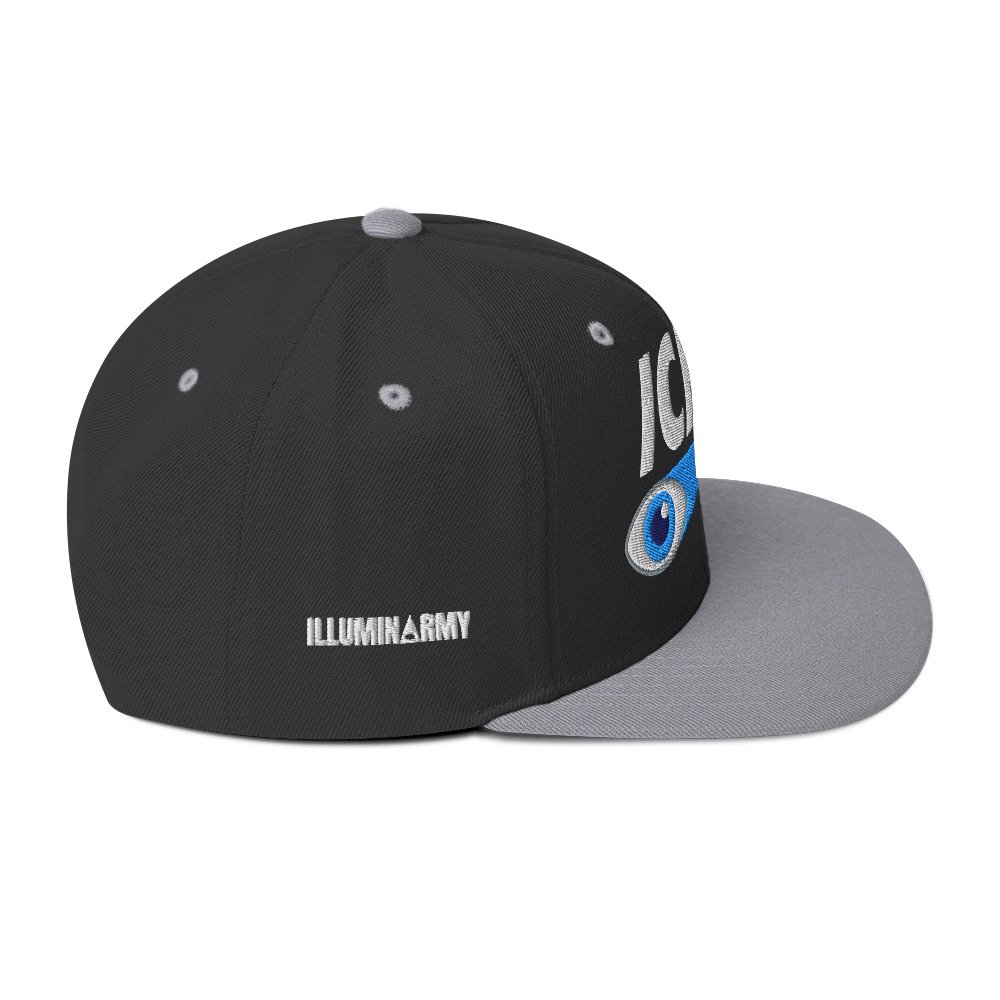 David Icke Snapback Cap – Inspirational Hat Unisex | Mind Expanding Activist Clothes (White Text) - Image 20