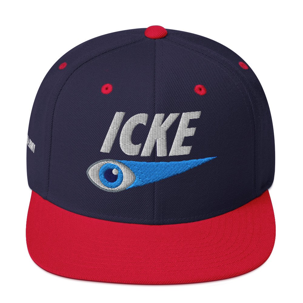 David Icke Snapback Cap – Inspirational Hat Unisex | Mind Expanding Activist Clothes (White Text) - Image 25