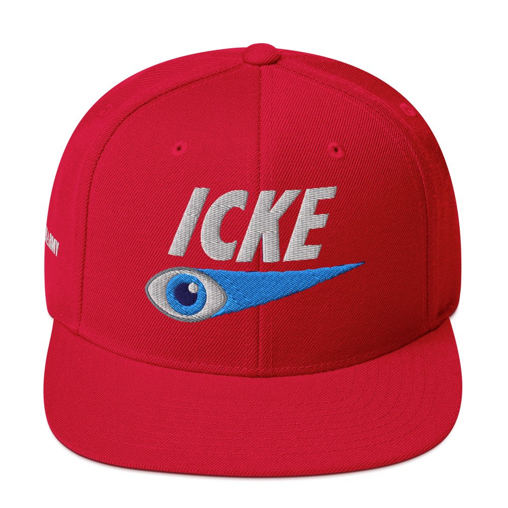 David Icke Snapback Cap – Inspirational Hat Unisex | Mind Expanding Activist Clothes (White Text) - Image 29