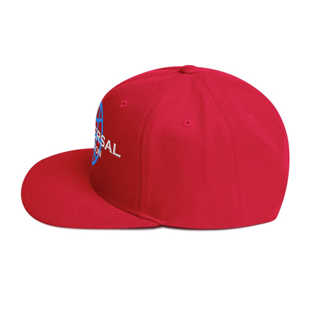 Multiversal Simulation Snapback Cap – Unisex Holographic Universe Clothes (White Text) - Image 31