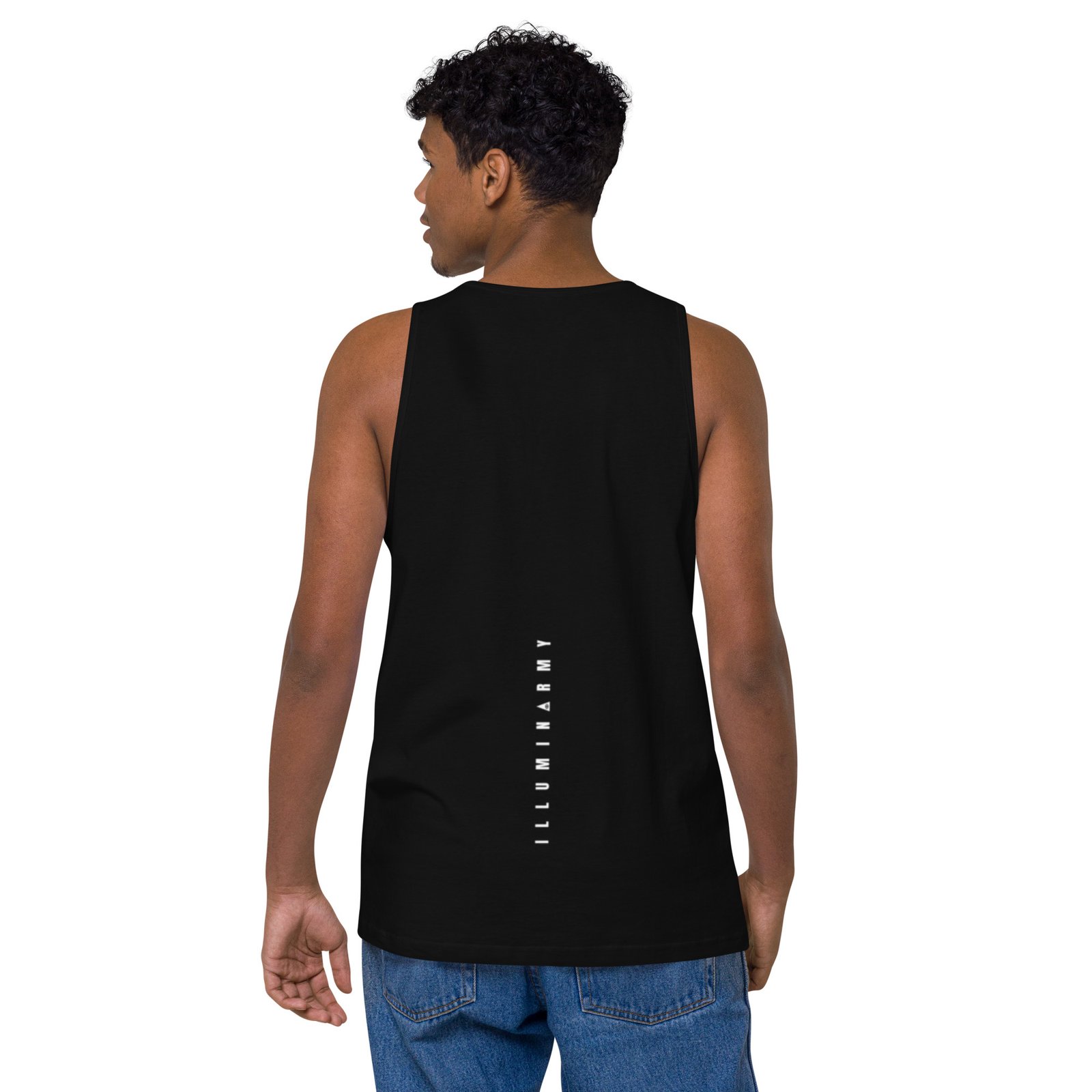 Dr. Sebi Tank Top – Unisex 100% Cotton Inspirational Vest | Herbalist Clothes (White Text) - Image 6