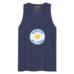 Sirius All Star Tank Top – Unisex 100% Cotton Inspirational Vest | Mind Expanding Clothes