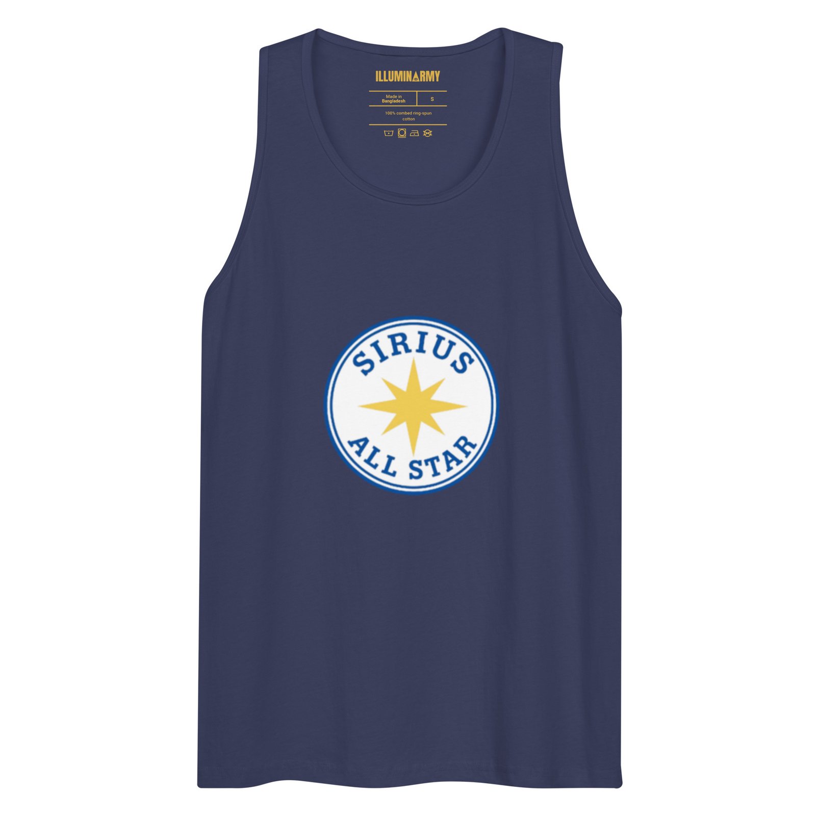 Sirius All Star Tank Top – Unisex 100% Cotton Inspirational Vest | Mind Expanding Clothes