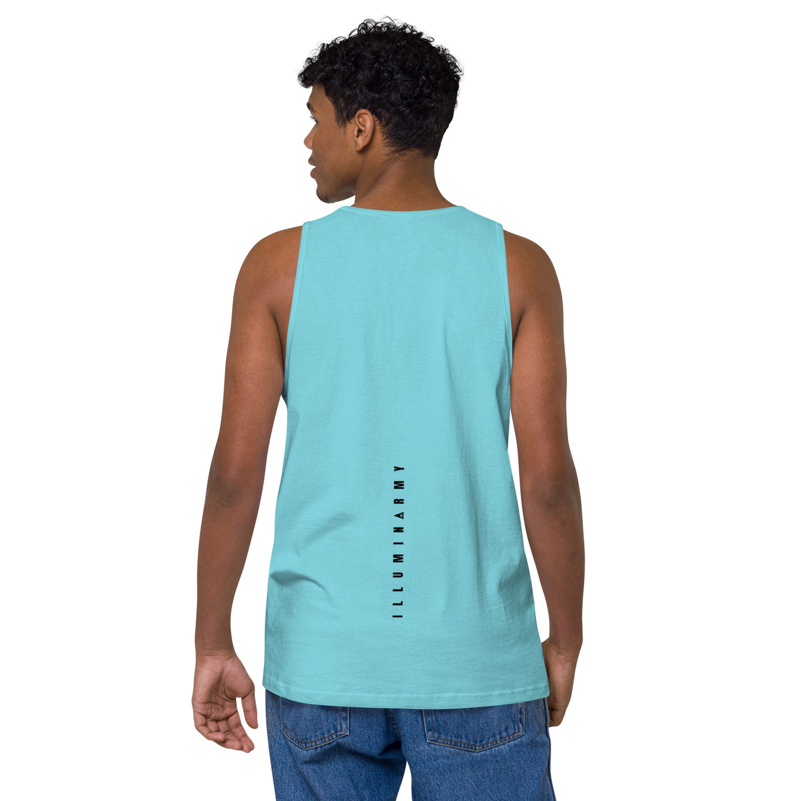 DMT Tank Top – Unisex 100% Cotton Psychedelic Vest | DMT TNT Explosion/Mind Expanding Clothes - Image 6