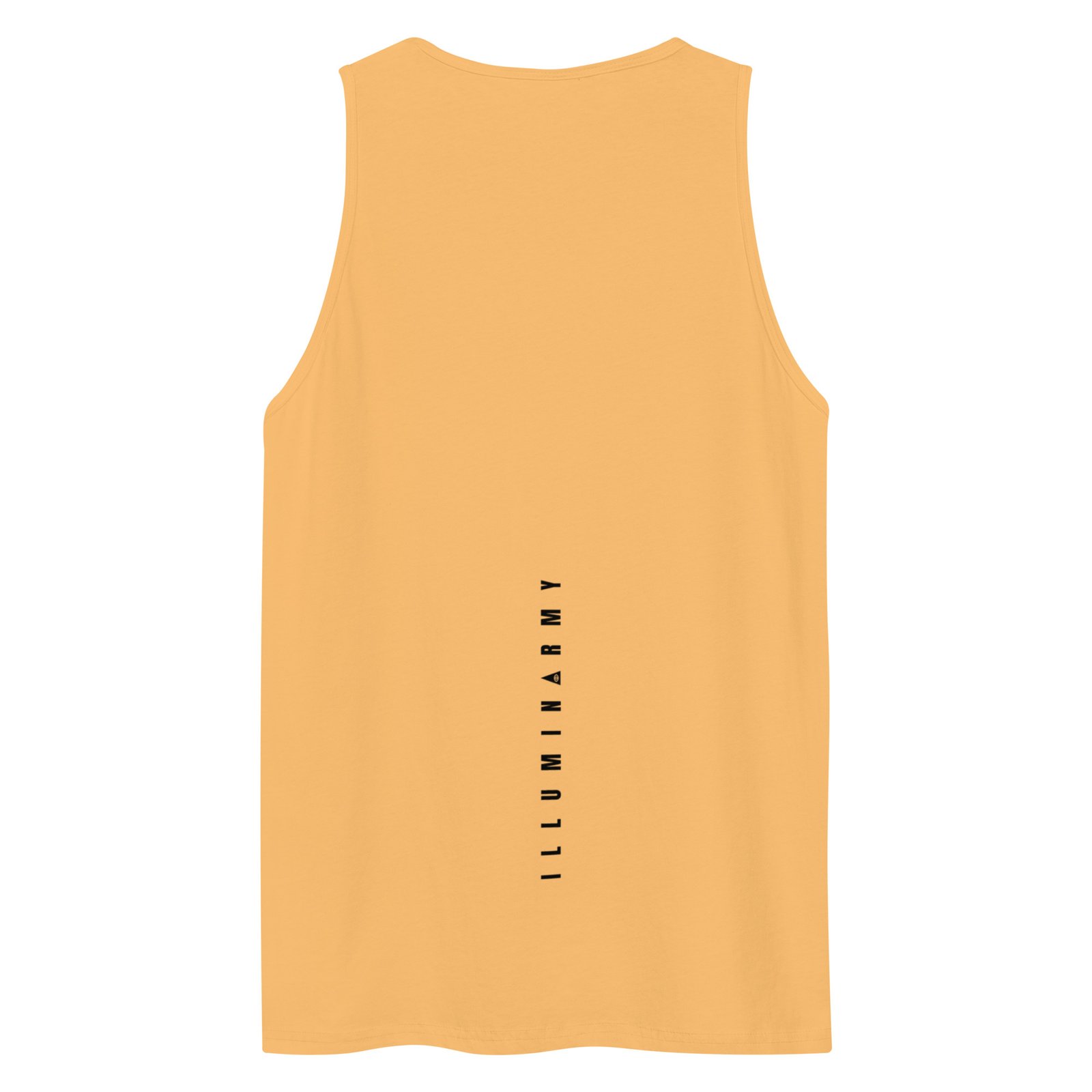 Illuminarmy Tank Top – Unisex 100% Cotton Illuminati Vest | Inspirational Activist Clothes (Black Text) - Image 16