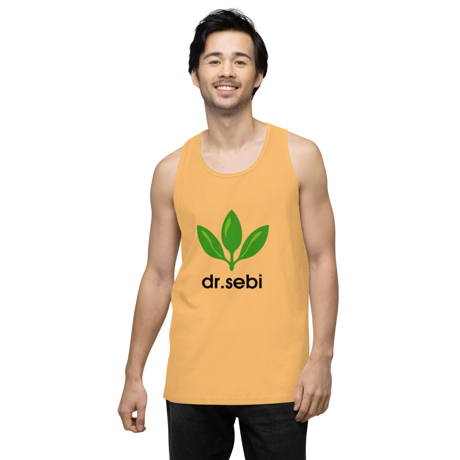 Dr. Sebi Tank Top – Unisex 100% Cotton Inspirational Vest | Herbalist Clothes (Black Text) - Image 7