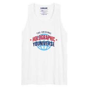 Holographic YOUniverse Tank Top – Unisex 100% Cotton Holographic Universe Vest