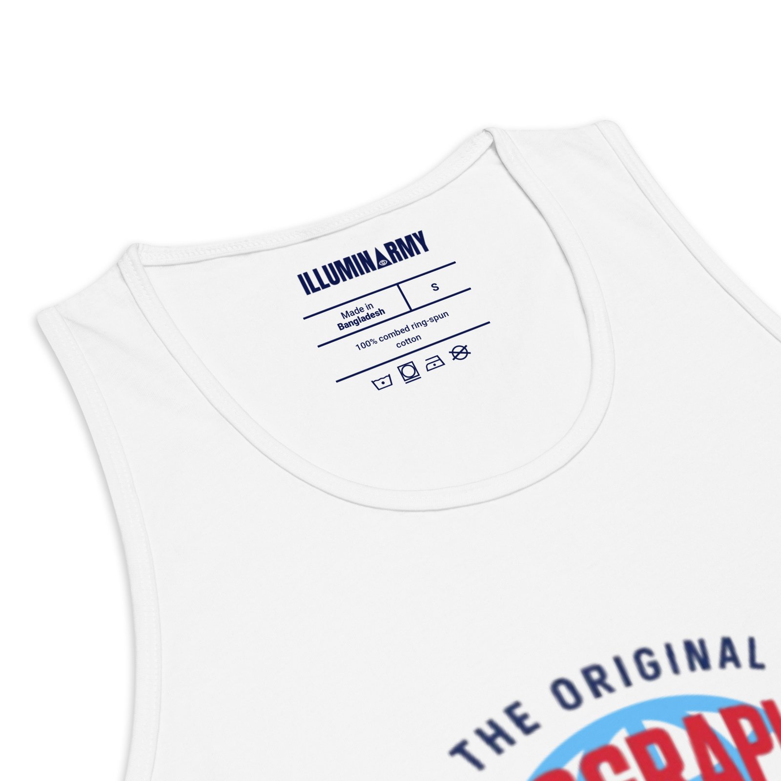 Holographic YOUniverse Tank Top – Unisex 100% Cotton Holographic Universe Vest - Image 3