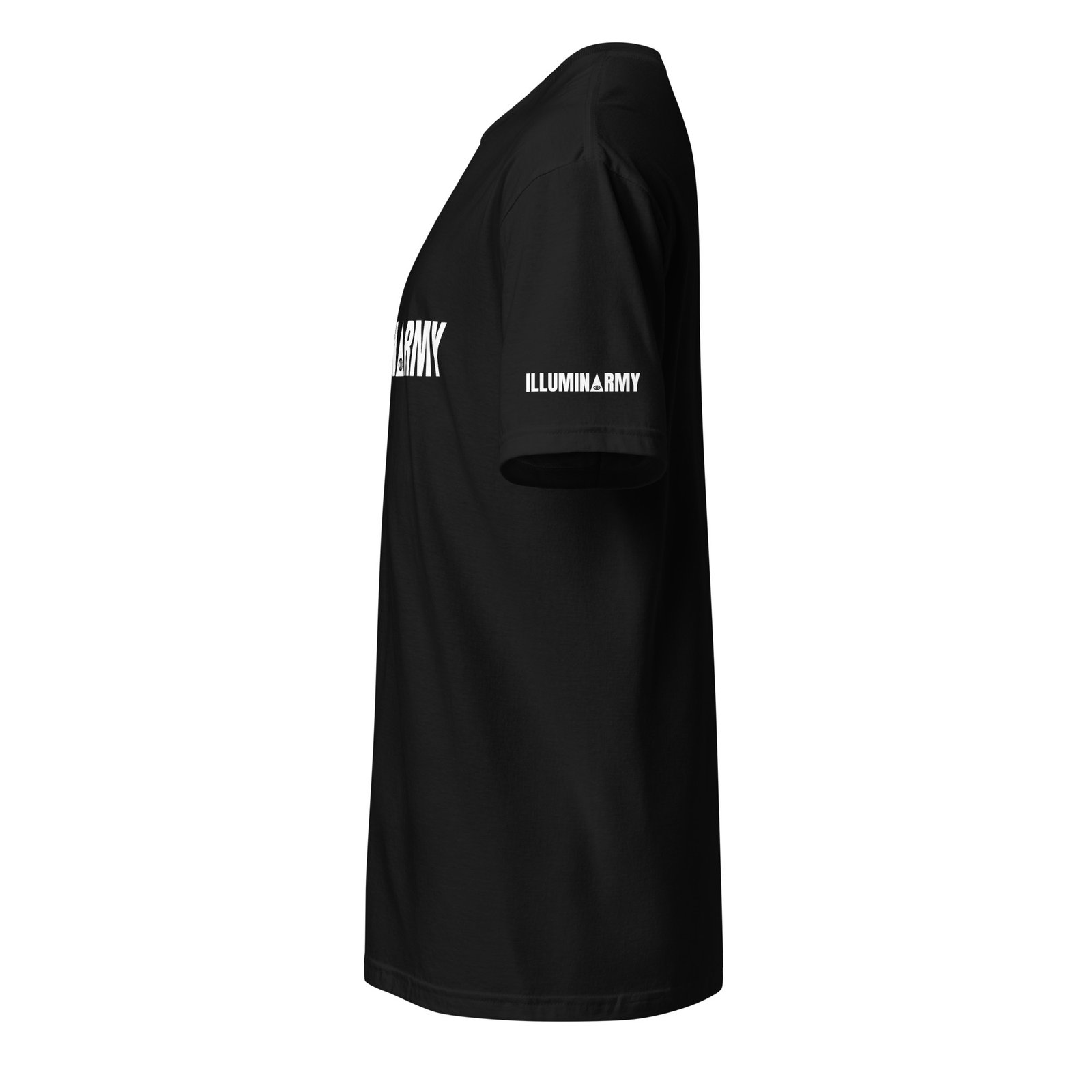 Illuminarmy T-Shirt – Unisex 100% Cotton Illuminati Tee | Inspirational Activist Clothes (White Text) - Image 3
