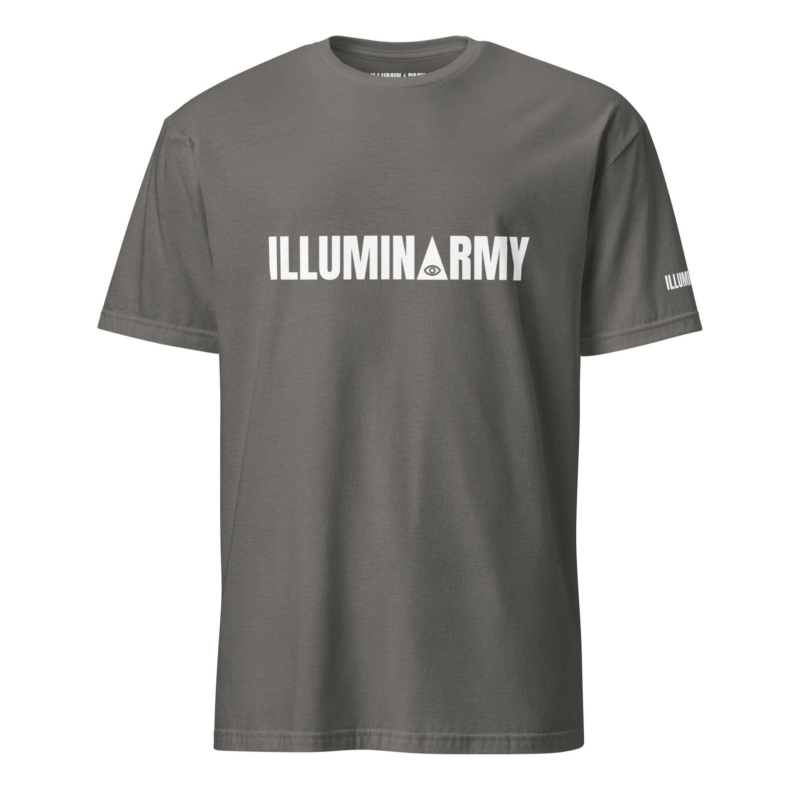 Illuminarmy T-Shirt – Unisex 100% Cotton Illuminati Tee | Inspirational Activist Clothes (White Text) - Image 11