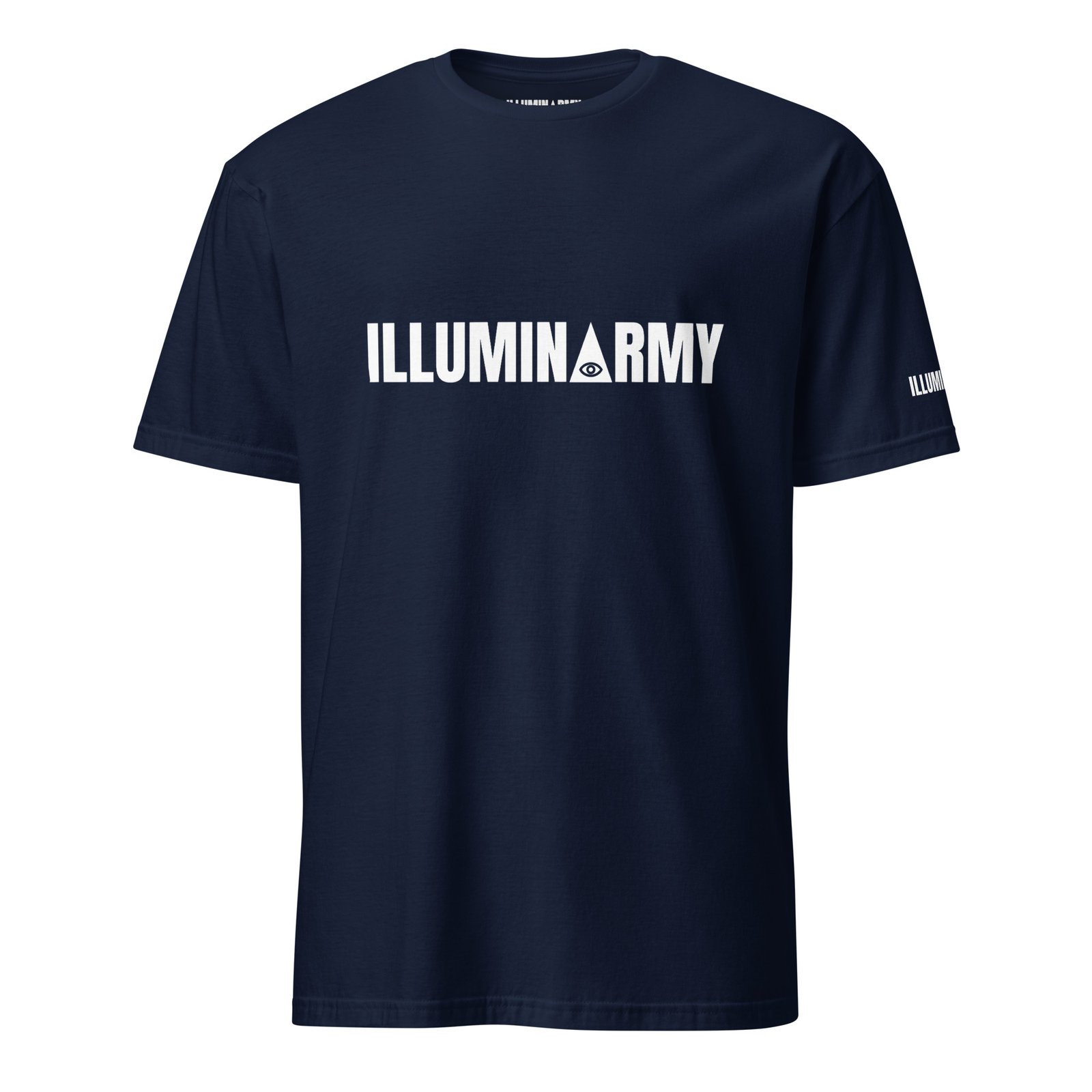 Illuminarmy T-Shirt – Unisex 100% Cotton Illuminati Tee | Inspirational Activist Clothes (White Text) - Image 13