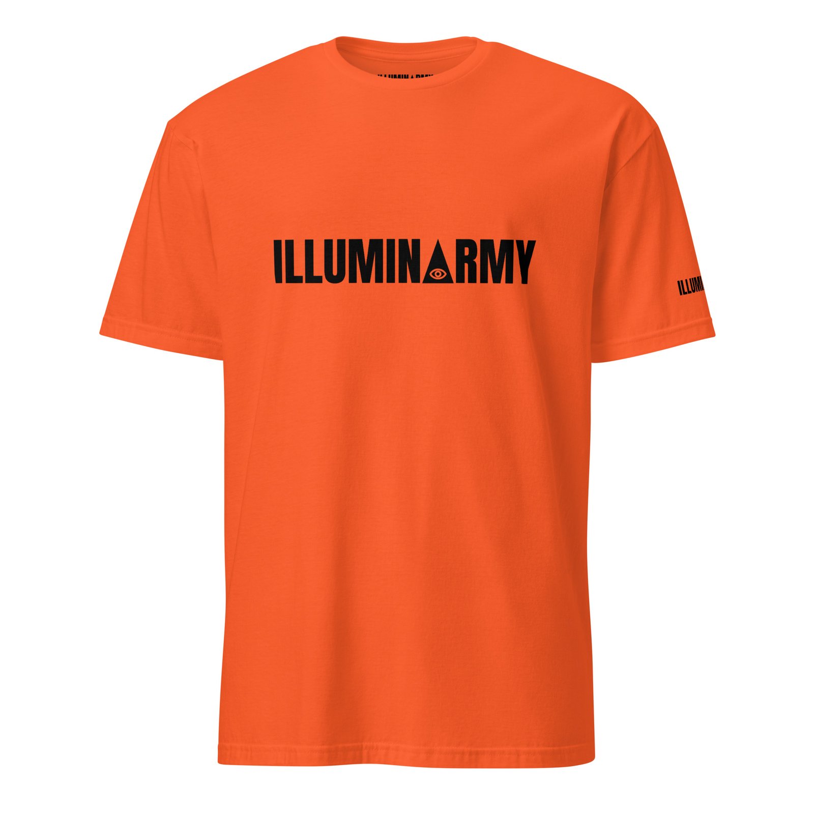 Illuminarmy T-Shirt – Unisex 100% Cotton Illuminati Tee | Inspirational Activist Clothes (Black Text) - Image 19