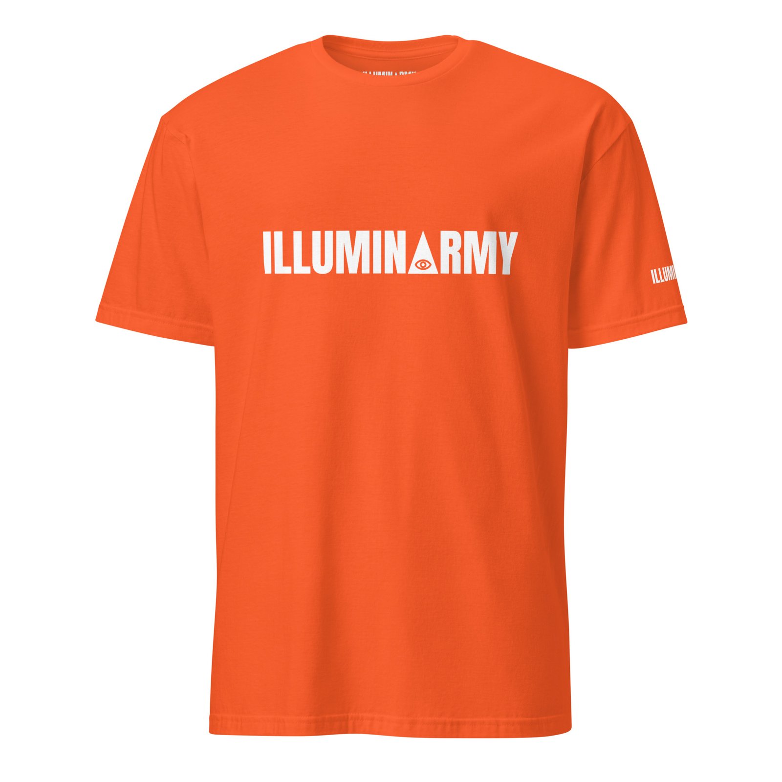 Illuminarmy T-Shirt – Unisex 100% Cotton Illuminati Tee | Inspirational Activist Clothes (White Text) - Image 21