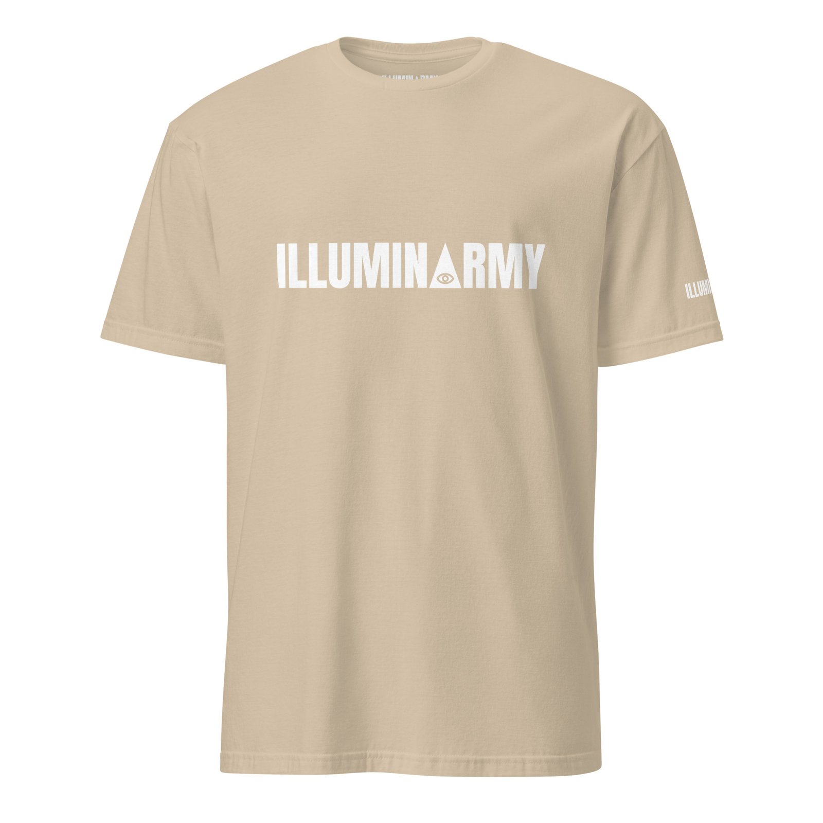 Illuminarmy T-Shirt – Unisex 100% Cotton Illuminati Tee | Inspirational Activist Clothes (White Text) - Image 23