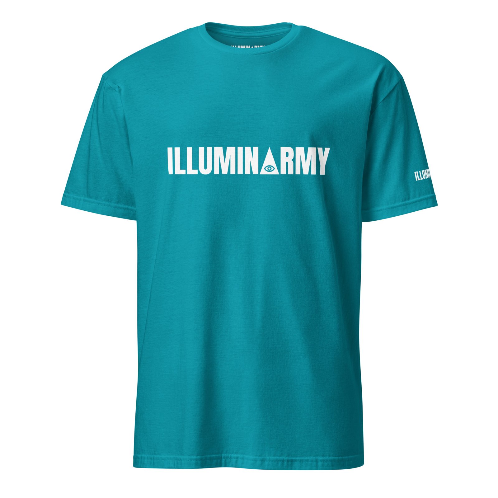 Illuminarmy T-Shirt – Unisex 100% Cotton Illuminati Tee | Inspirational Activist Clothes (White Text) - Image 15