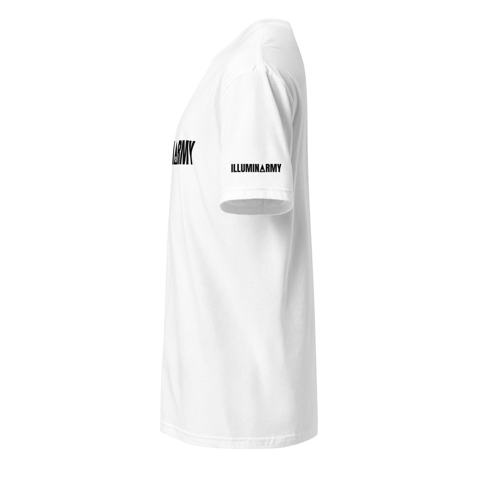 Illuminarmy T-Shirt – Unisex 100% Cotton Illuminati Tee | Inspirational Activist Clothes (Black Text) - Image 3